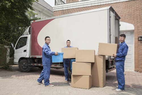 Careful loading of furniture for removals in Teddington