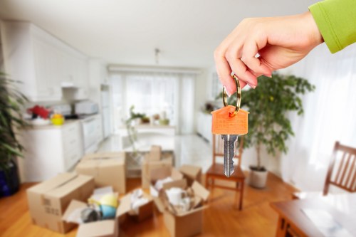 Moving van service for homes in Teddington