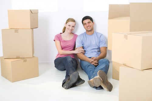 Removal truck hire service for a local move in Teddington