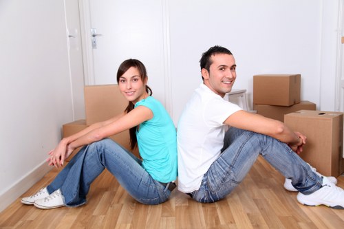 Packing and lifting support for a home or flat move in Teddington