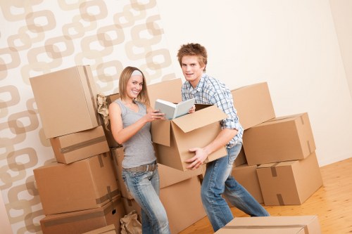Furniture and mixed loads being moved by van